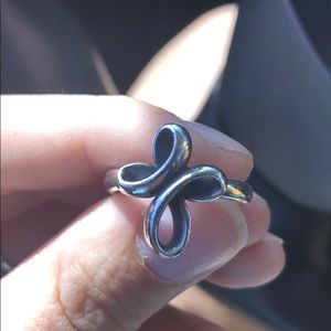 James Avery- Eternal Ribbon Cross Ring